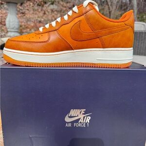 Nike Air Force 1 NEW IN BOX Rare monochrome all leather sneakers